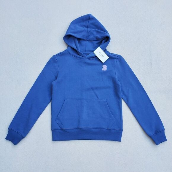 Hart + Land Blue Organic Hoodie Size 8 - Picture 1 of 12